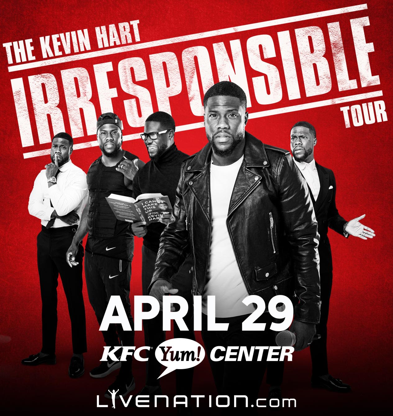Kevin Hart The Irresponsible Tour in Louisville at KFC Yum!