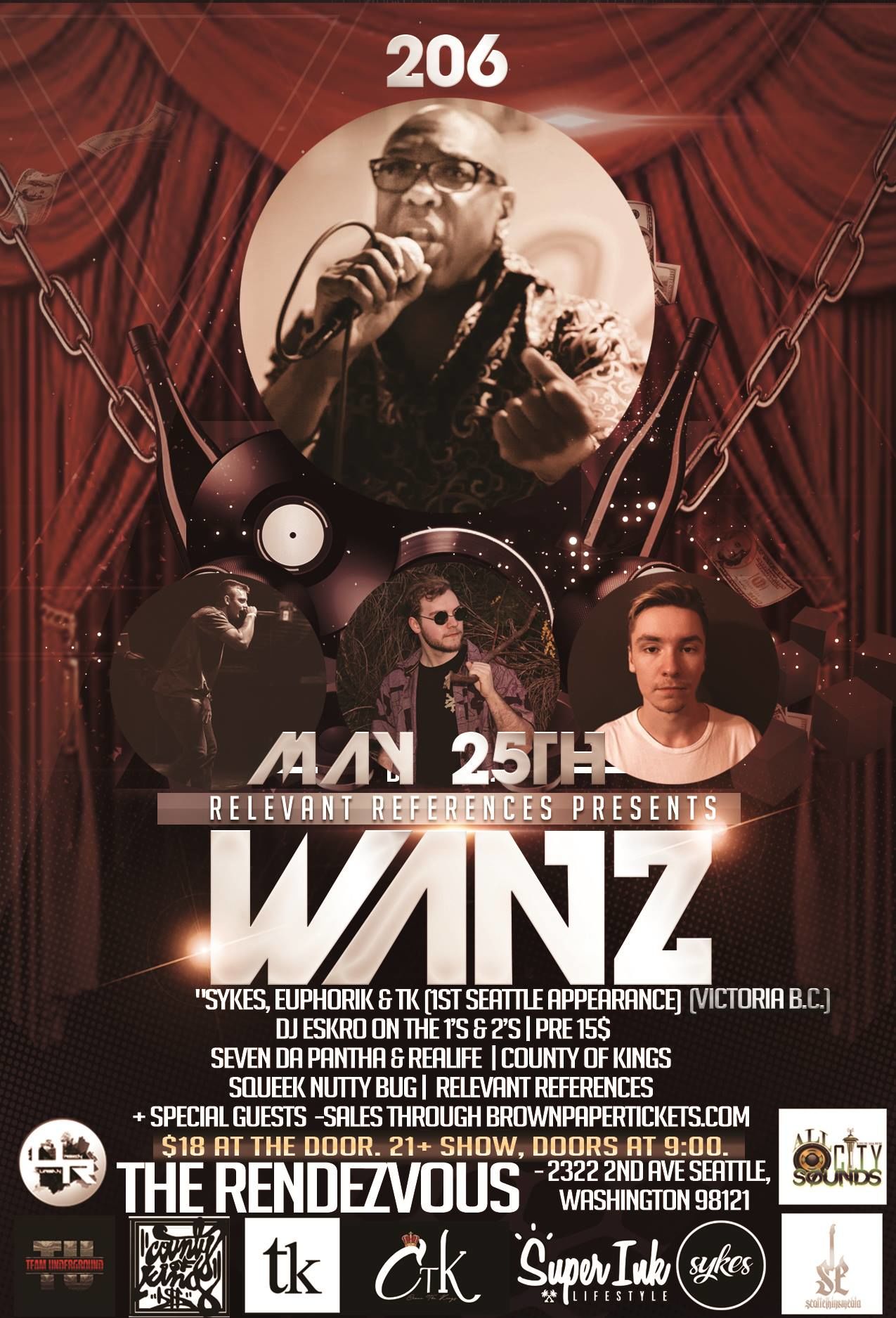 wanz sykes euphorik county kings special guests in wanz sykes euphorik county kings special guests in
