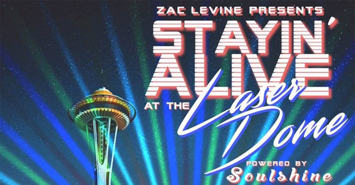 Stayin' Alive at The Laser Dome in Seattle at Pacific Science