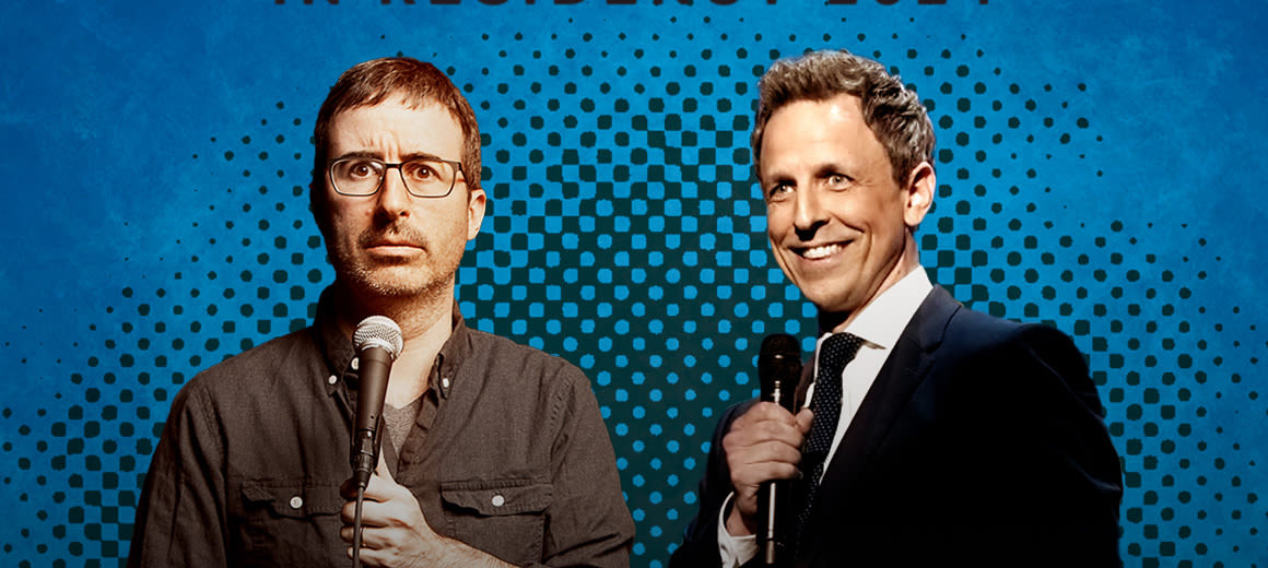 John Oliver & Seth Meyers Beacon Theatre Resi...