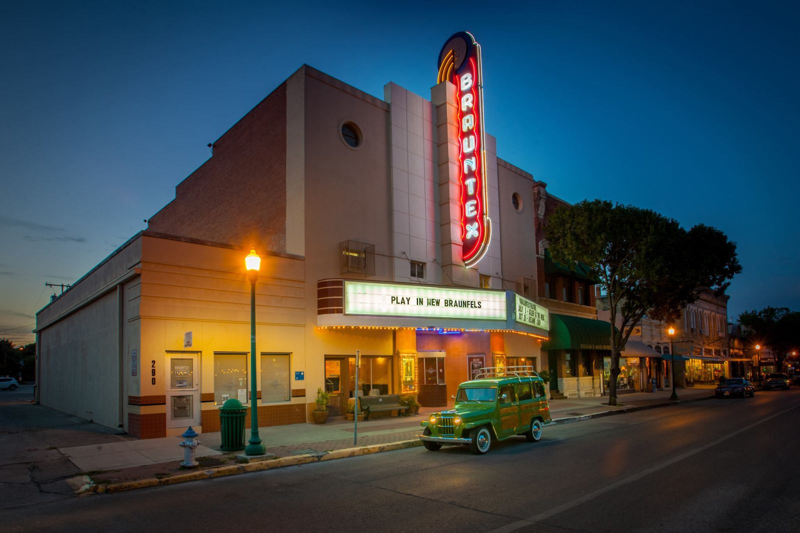 Brauntex Theatre of Performing Arts, Events in New