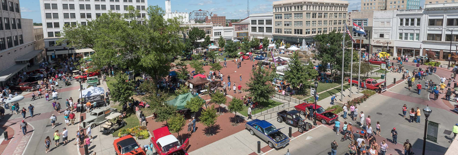 Downtown Springfield, Missouri, Events in