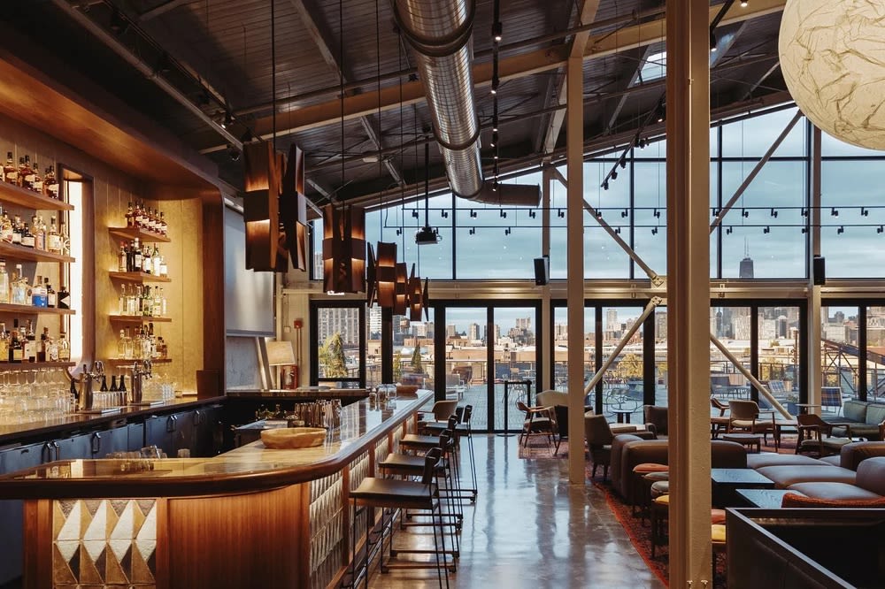 Three Top Lounge at the Salt Shed